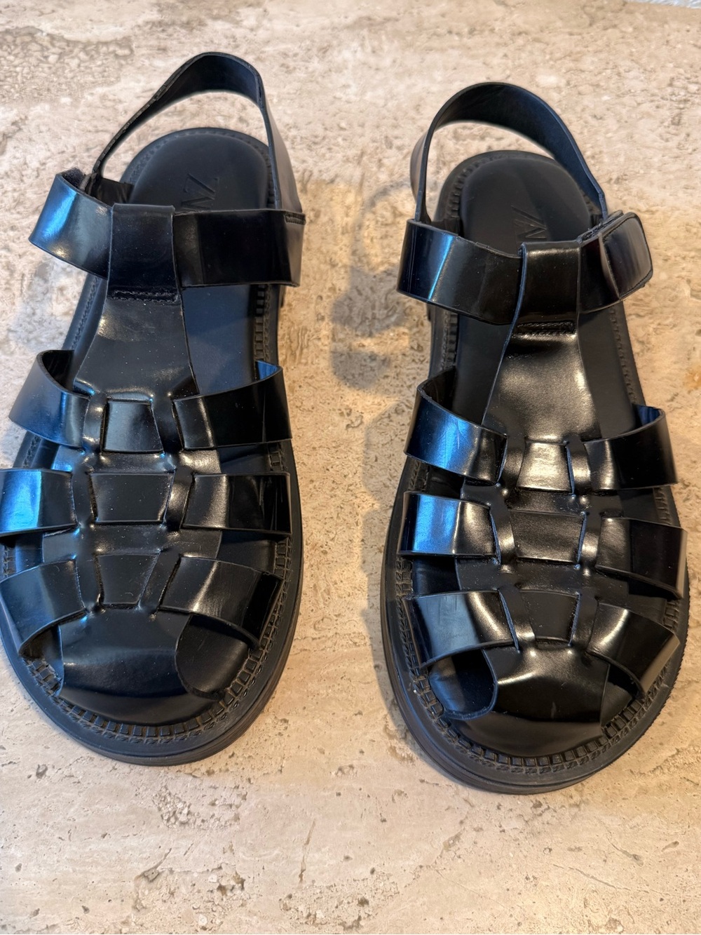 ZARA Chunky Fisherman Sandals